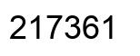 Número 217361 imagen negro