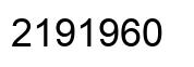 Número 2191960 imagen negro