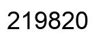 Número 219820 imagen negro