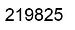 Número 219825 imagen negro