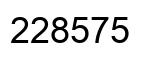 Número 228575 imagen negro