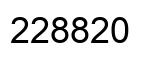 Número 228820 imagen negro