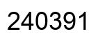 Número 240391 imagen negro