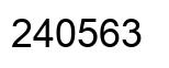 Número 240563 imagen negro