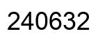 Número 240632 imagen negro