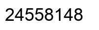 Número 24558148 imagen negro