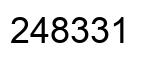 Número 248331 imagen negro