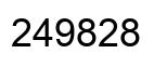 Número 249828 imagen negro