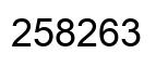 Número 258263 imagen negro