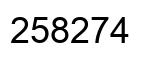 Número 258274 imagen negro