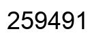 Número 259491 imagen negro