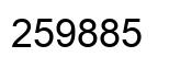 Número 259885 imagen negro