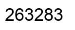 Número 263283 imagen negro