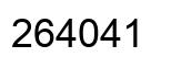 Número 264041 imagen negro