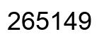 Número 265149 imagen negro