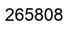 Número 265808 imagen negro