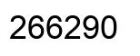 Número 266290 imagen negro