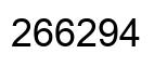 Número 266294 imagen negro