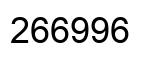 Number 266996 black image