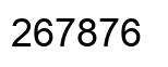 Número 267876 imagen negro