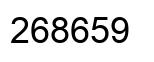 Número 268659 imagen negro