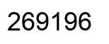 Number 269196 black image