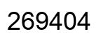 Número 269404 imagen negro