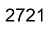 Number 2721 black image