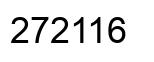 Número 272116 imagen negro