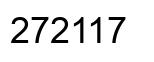 Número 272117 imagen negro
