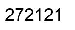 Número 272121 imagen negro