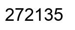 Número 272135 imagen negro