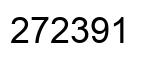 Número 272391 imagen negro