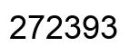 Número 272393 imagen negro