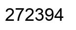 Número 272394 imagen negro