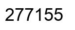 Número 277155 imagen negro