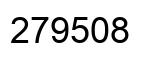 Número 279508 imagen negro