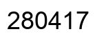 Número 280417 imagen negro