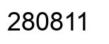 Number 280811 black image