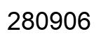 Número 280906 imagen negro
