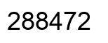 Número 288472 imagen negro