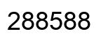 Número 288588 imagen negro