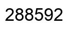 Número 288592 imagen negro