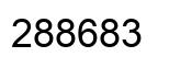 Número 288683 imagen negro