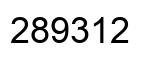 Número 289312 imagen negro