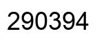 Número 290394 imagen negro