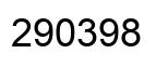 Número 290398 imagen negro