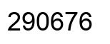 Número 290676 imagen negro
