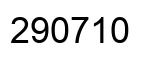 Number 290710 black image