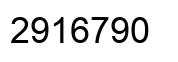 Número 2916790 imagen negro